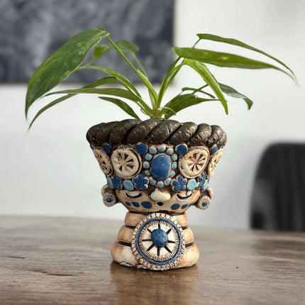 Bohemian Ceramic Plant Pot