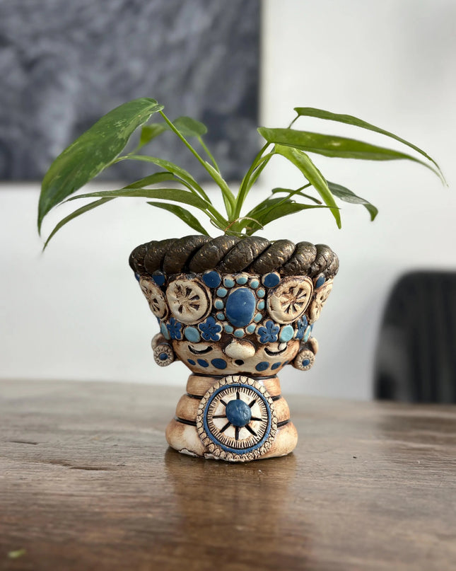 Bohemian Ceramic Plant Pot
