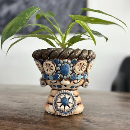 Bohemian Ceramic Plant Pot