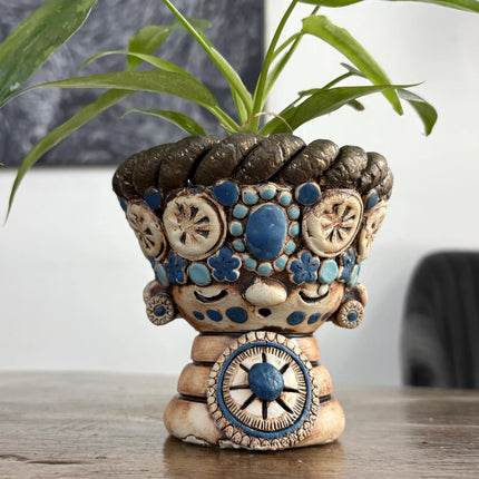 Bohemian Ceramic Plant Pot