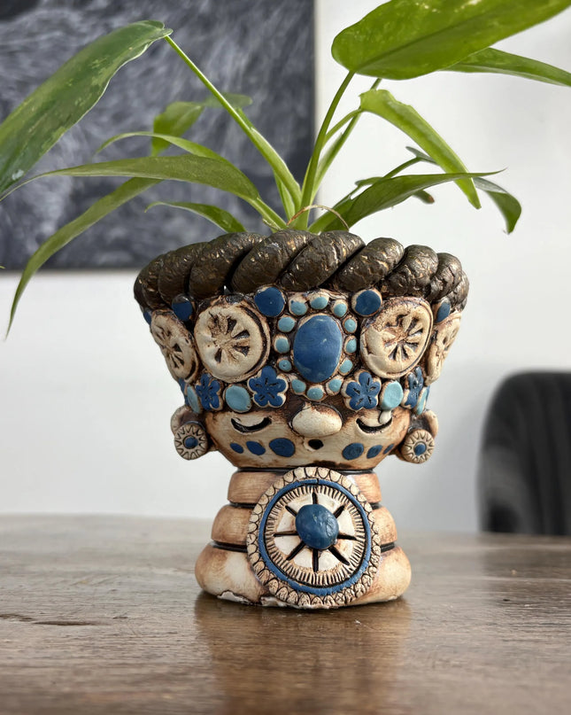 Bohemian Ceramic Plant Pot