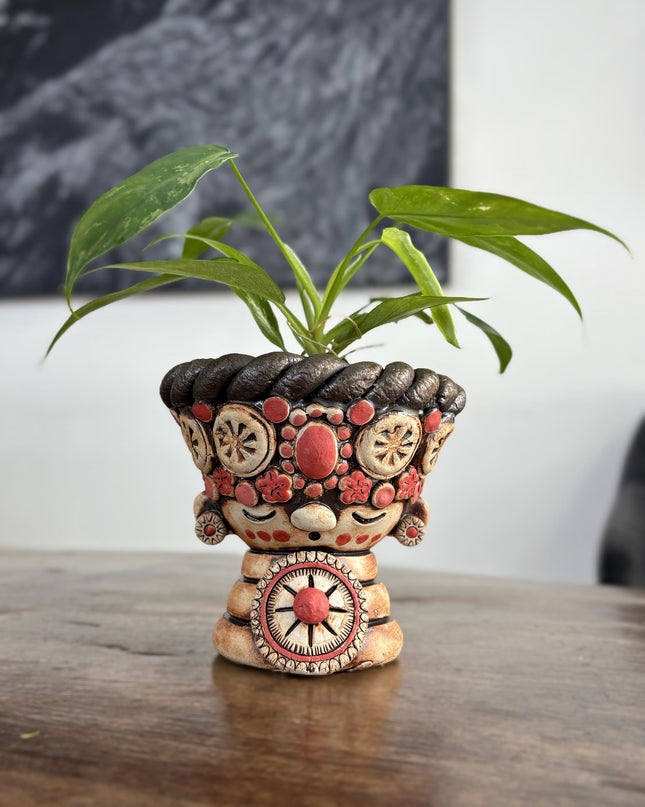 Bohemian Ceramic Plant Pot