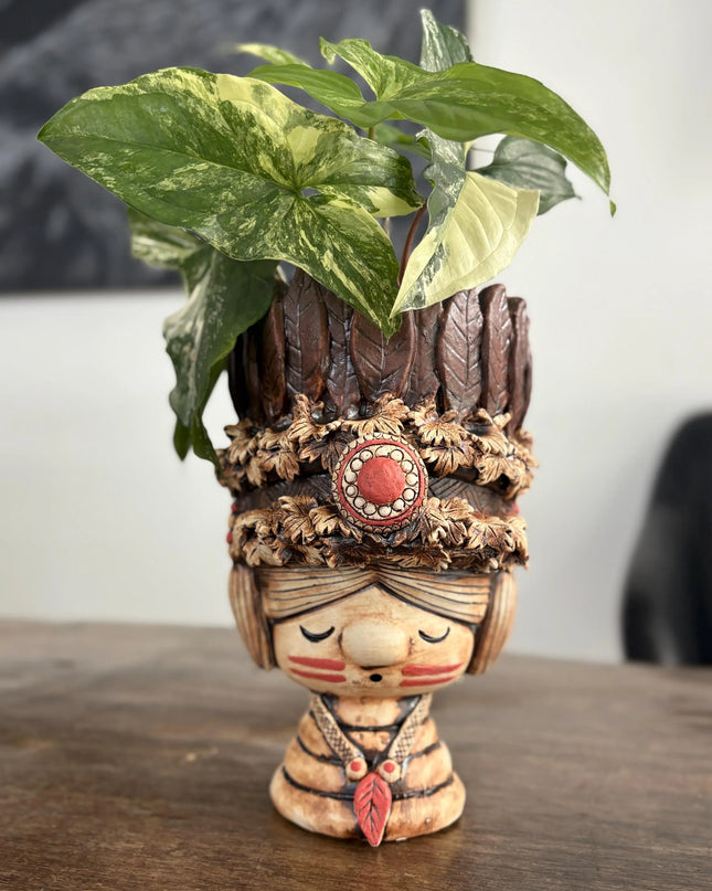 Boho Home Decor Plant Pot
