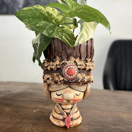 Boho Home Decor Plant Pot