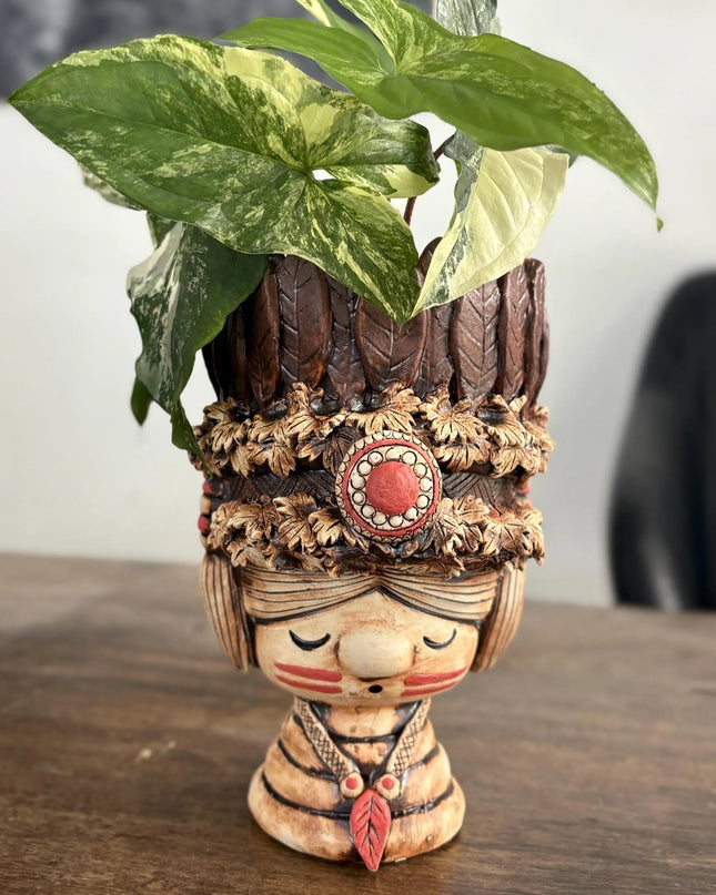 Boho Home Decor Plant Pot