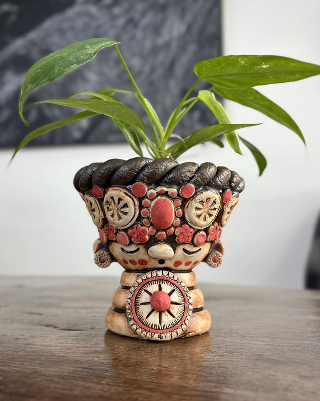 Bohemian Ceramic Plant Pot