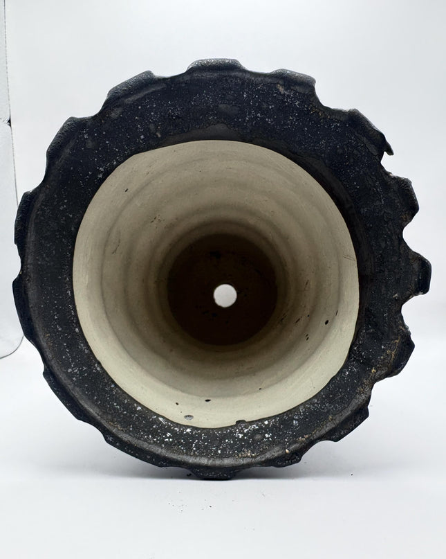 Modern Textured Ceramic Planter